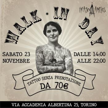 EVENTO PASSATO 7 Walk-in Day Tattoo