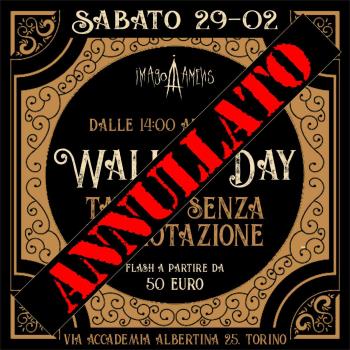 ANNULLATO / 'Walk-In day Tattoo' 29.02.2020