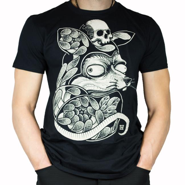 Daruma Mouse / T-Shirt - 1