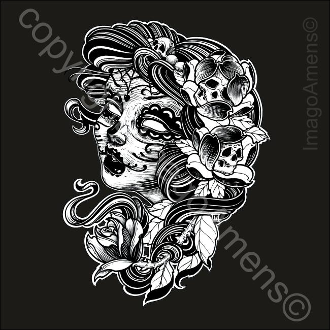 Muerte / Canotta Donna - 4