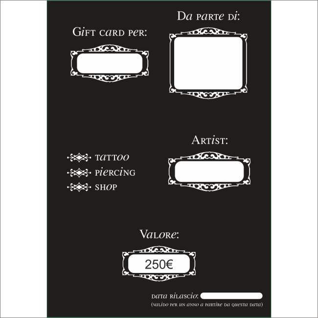 Gift Card da 250 - 1